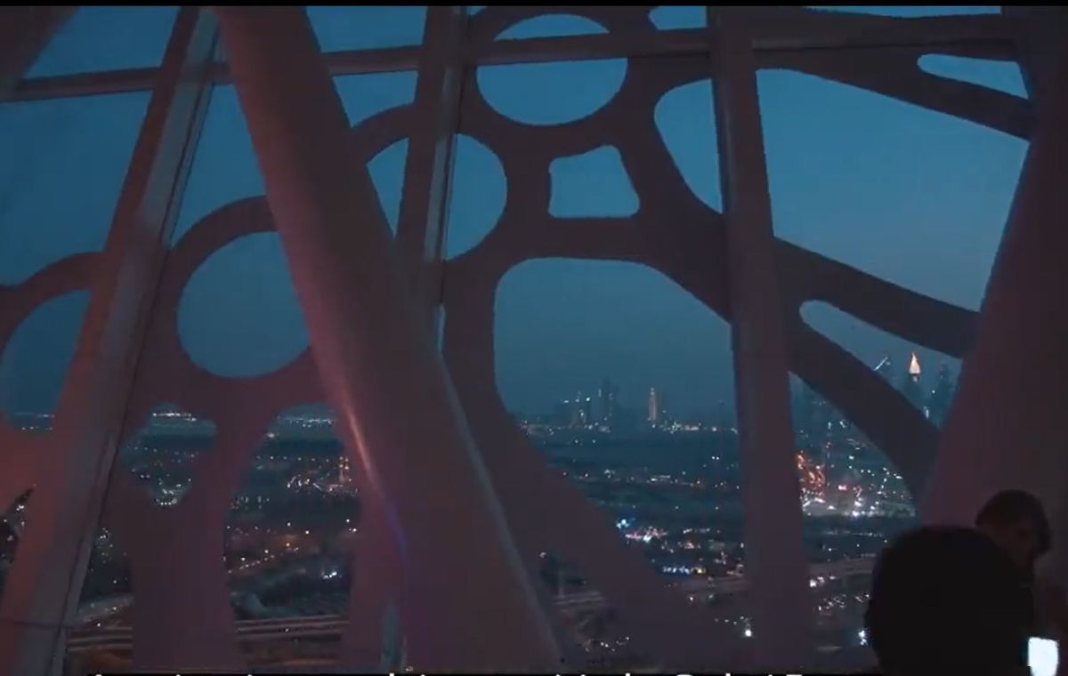 Night View From Dubai Frame