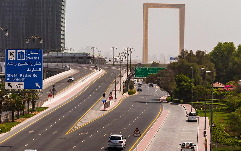 Way to Zabeel Park