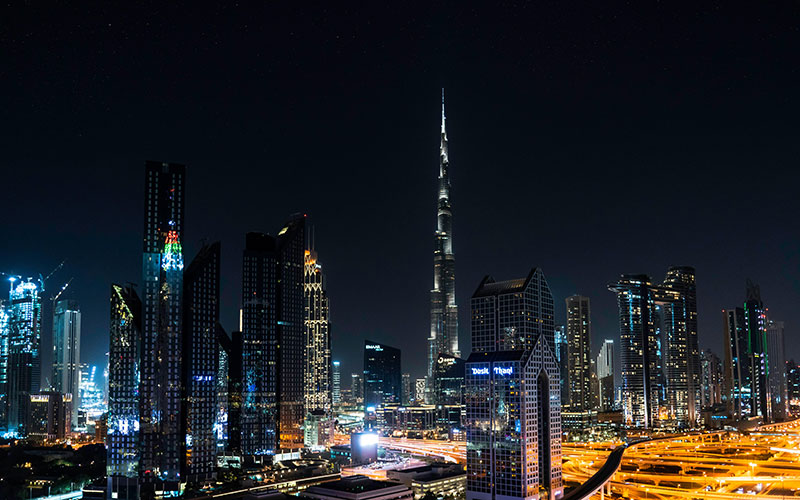 Burj Khalifa Nightview