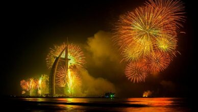 Fireworks in Dubai