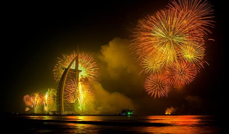 Fireworks in Dubai