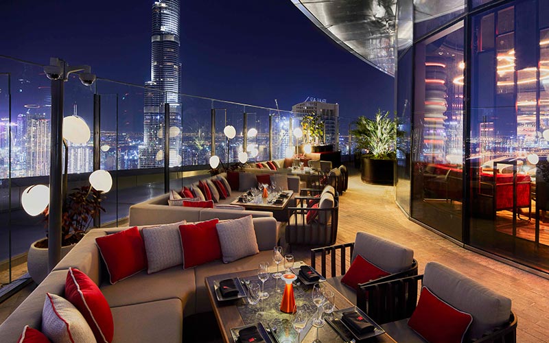 Rooftop Restaurants in Dubai